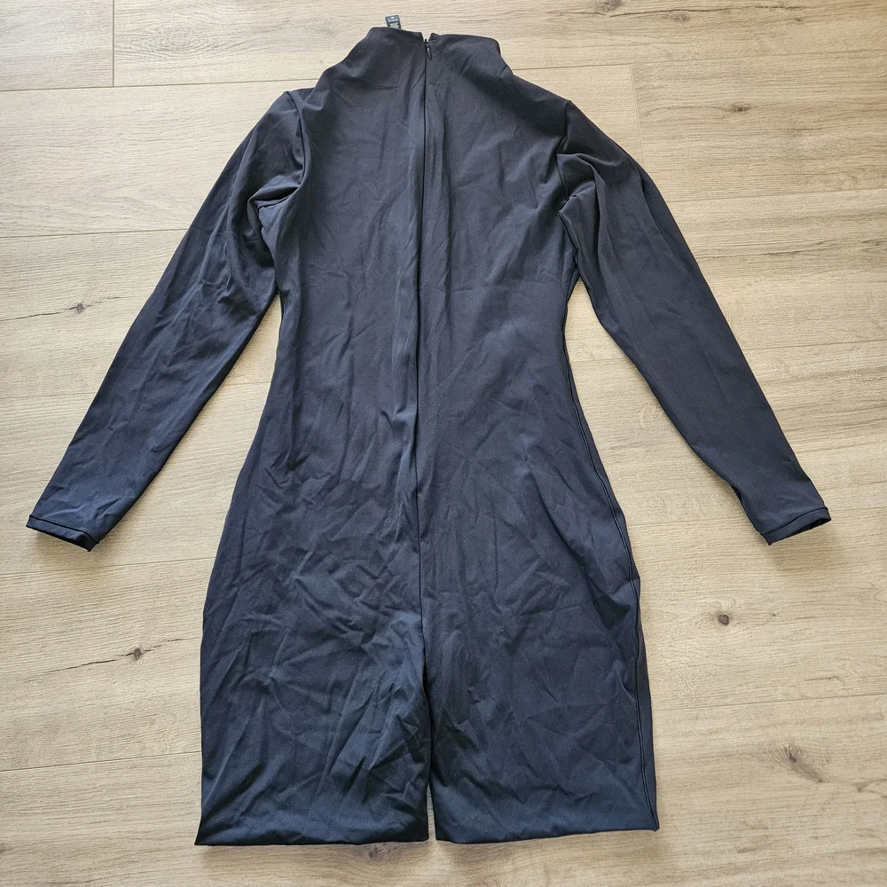 SKIMS All-In-One Long Sleeve Mock Neck Jumpsuit - Picture 3 of 3